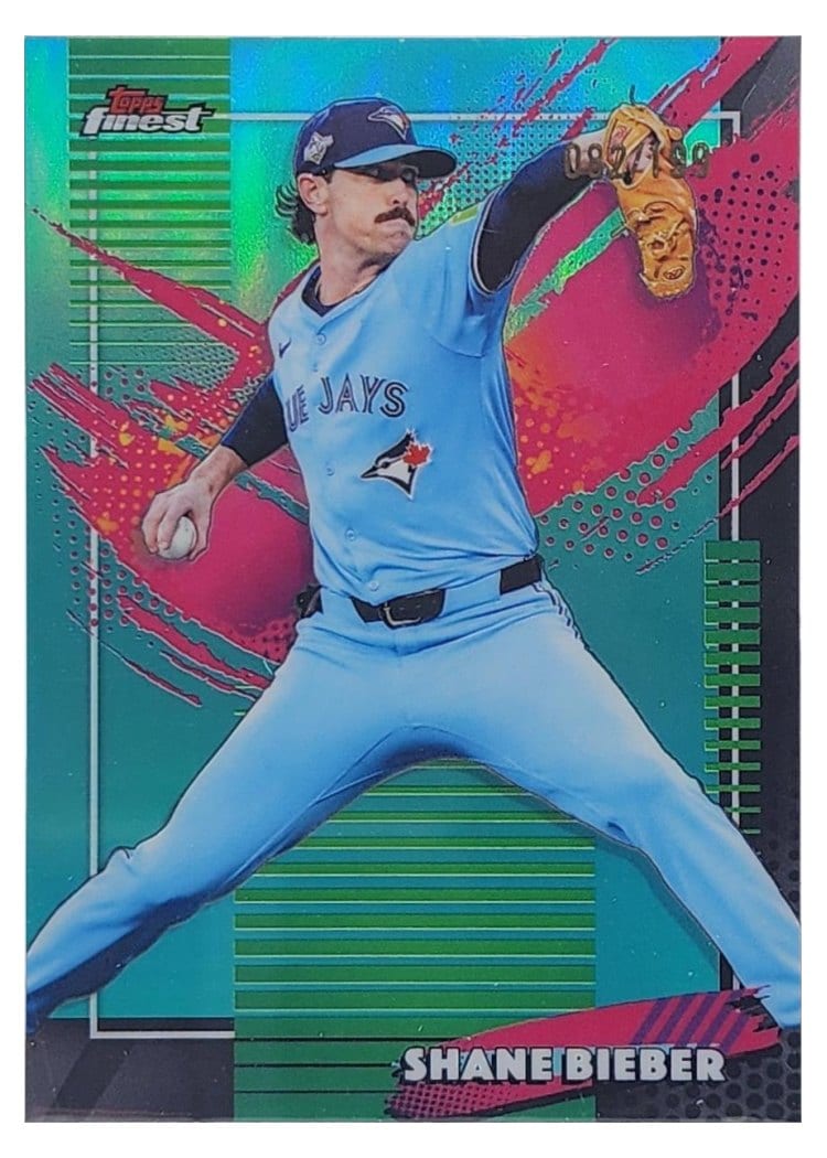 2026 Topps Finest Shane Bieber #265 card
