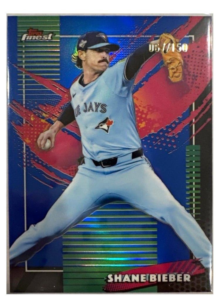 2026 Topps Finest Shane Bieber #265 card