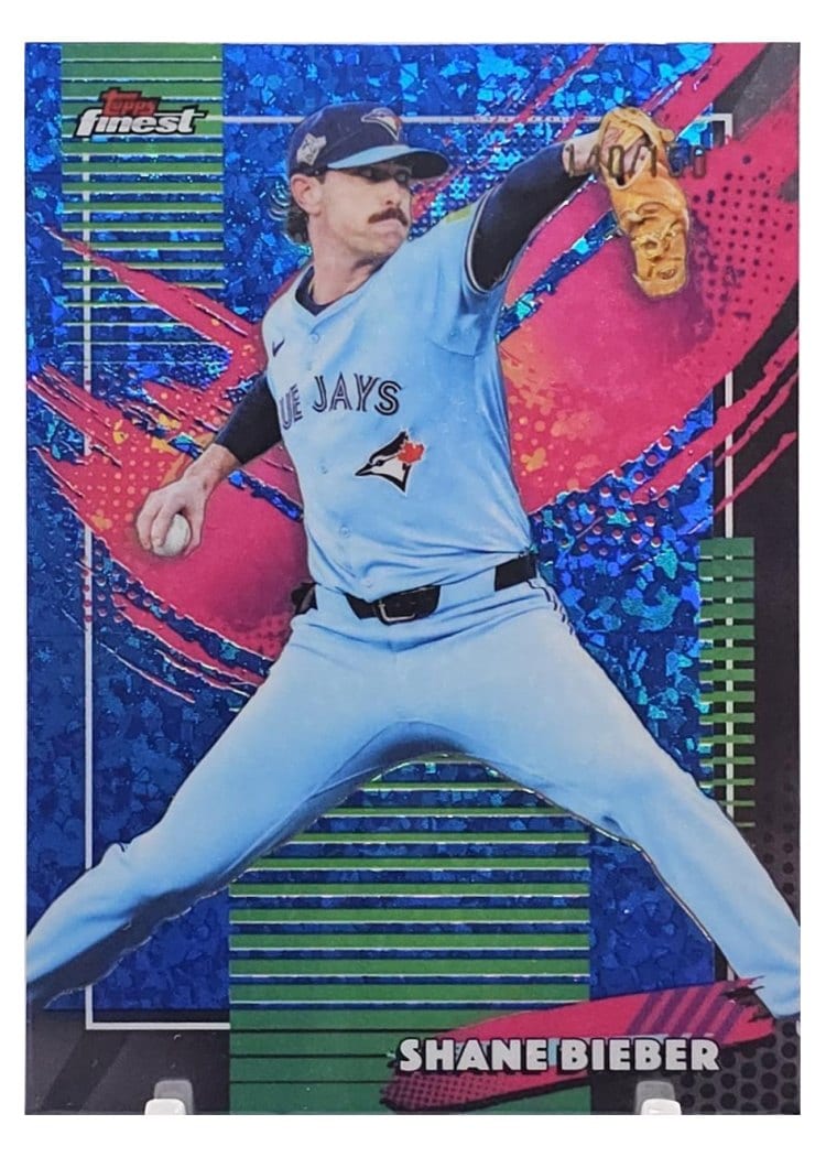 2026 Topps Finest Shane Bieber #265 card
