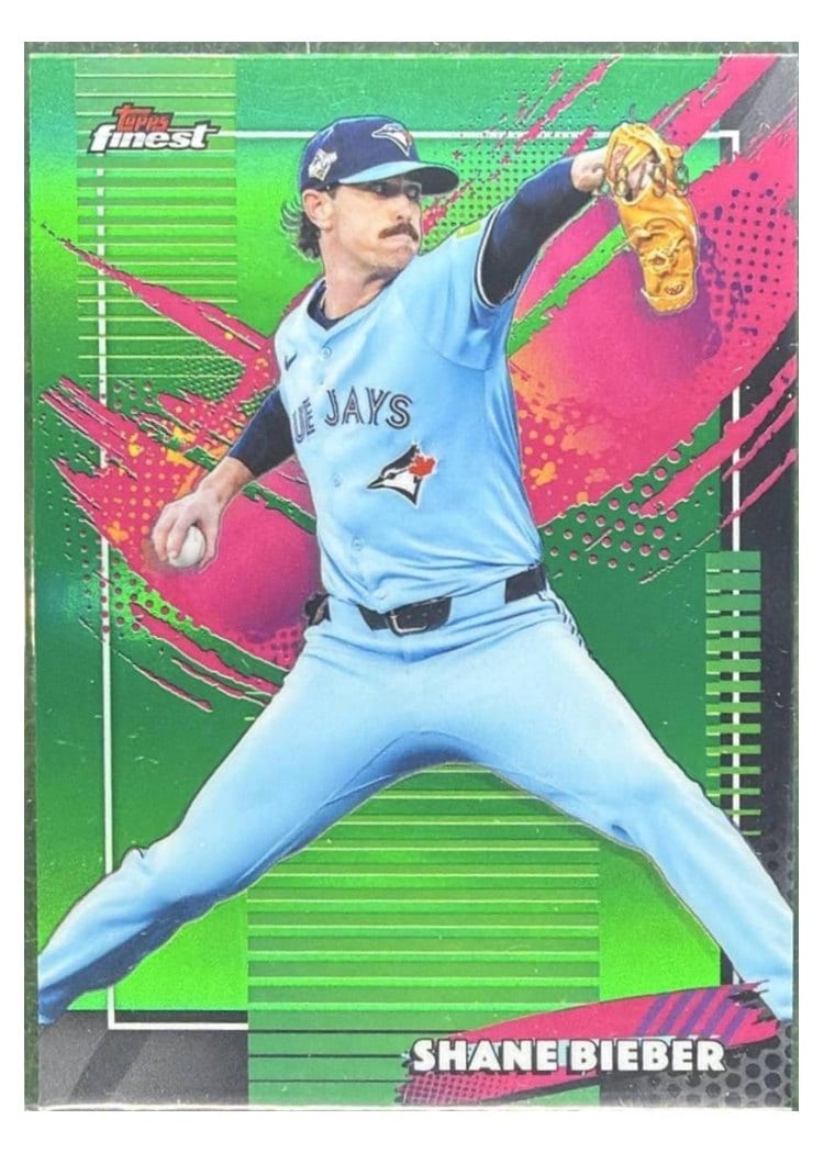 2026 Topps Finest Shane Bieber #265 card