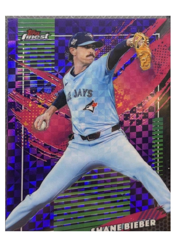 2026 Topps Finest Shane Bieber #265 card