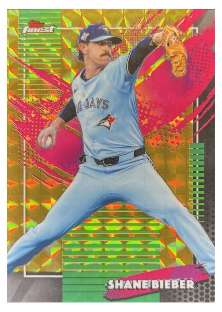 2026 Topps Finest Shane Bieber #265 card