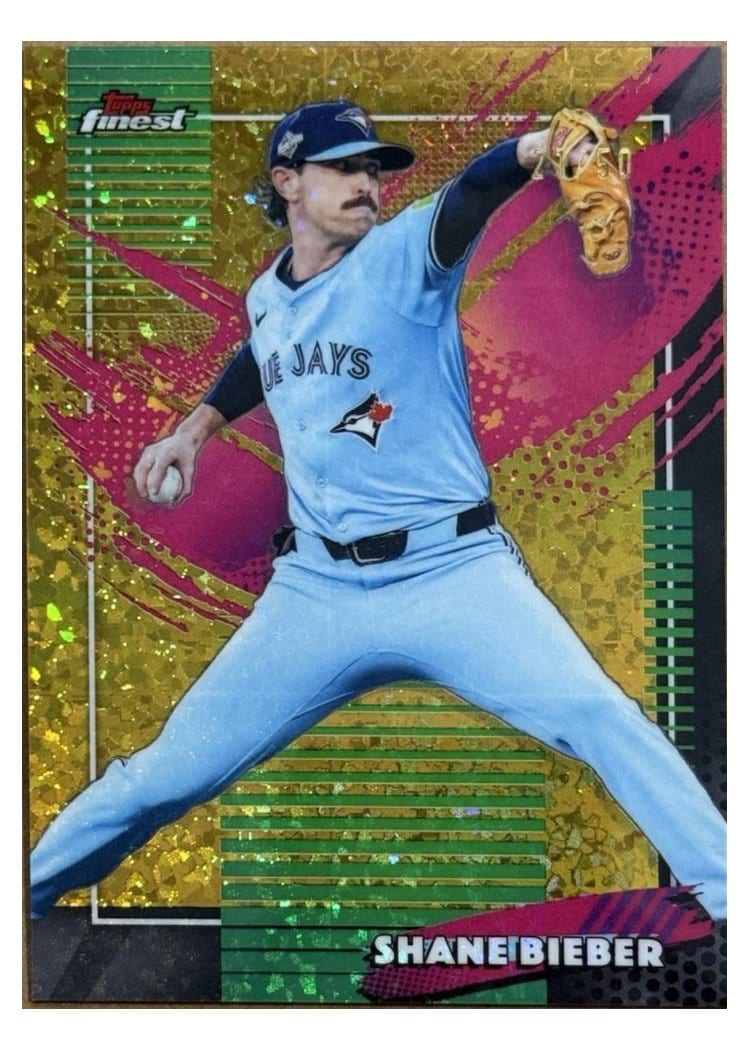 2026 Topps Finest Shane Bieber #265 card