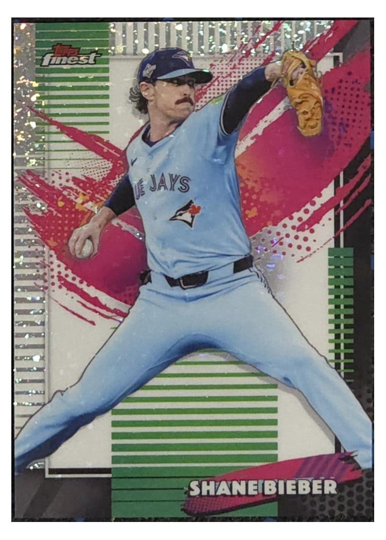 2026 Topps Finest Shane Bieber #265 card