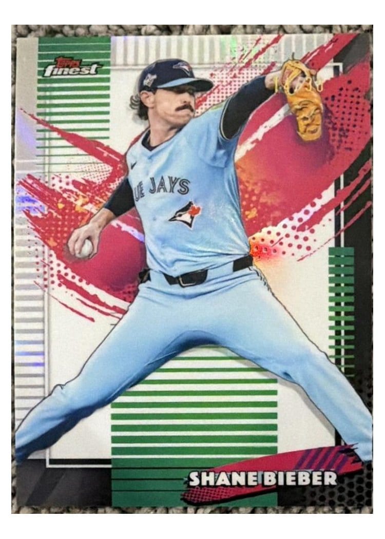 2026 Topps Finest Shane Bieber #265 card
