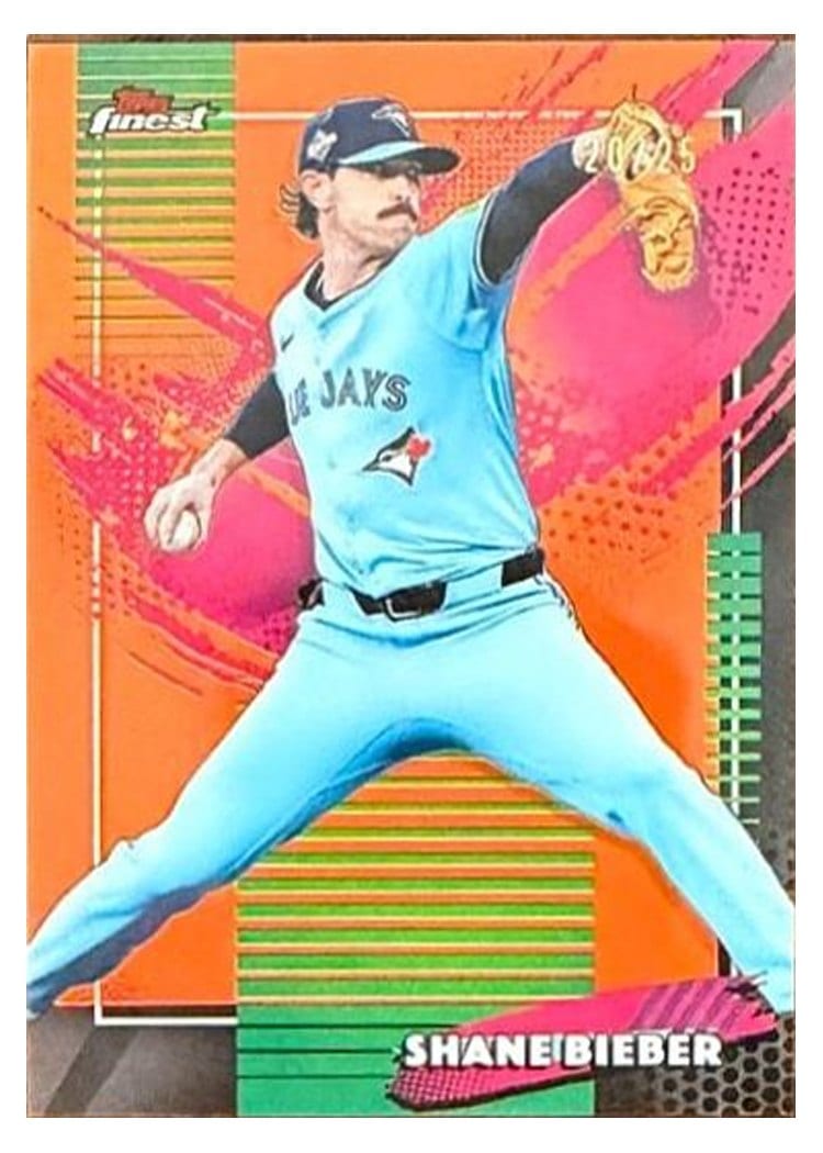 2026 Topps Finest Shane Bieber #265 card