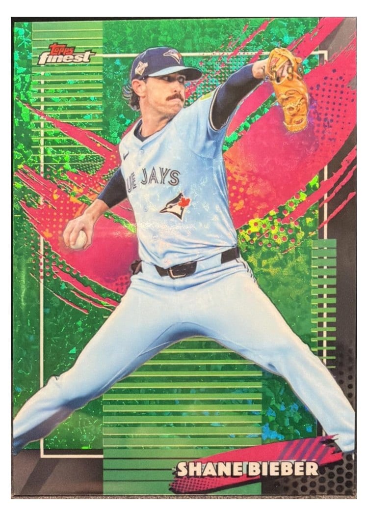 2026 Topps Finest Shane Bieber #265 card