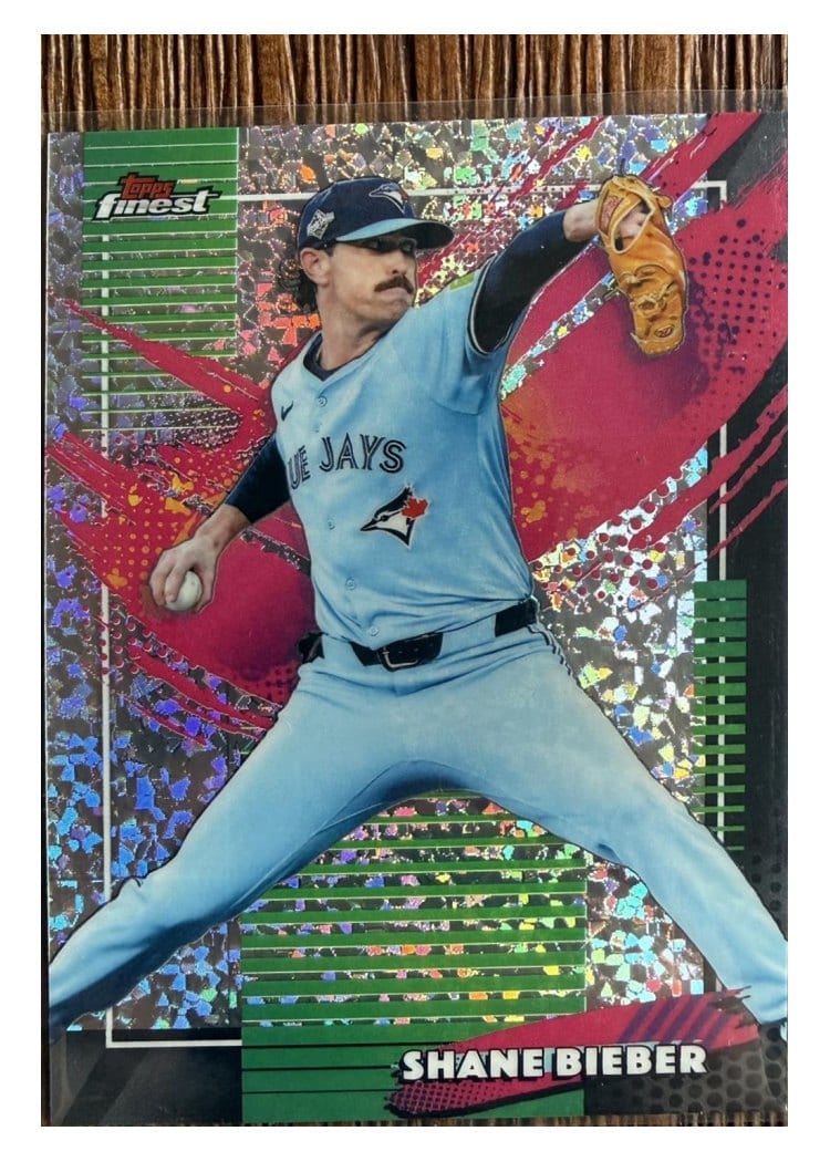 2026 Topps Finest Shane Bieber #265 card