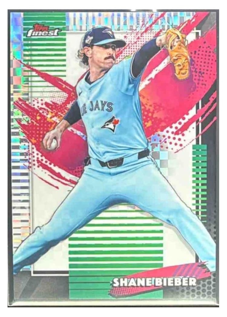 2026 Topps Finest Shane Bieber #265 card