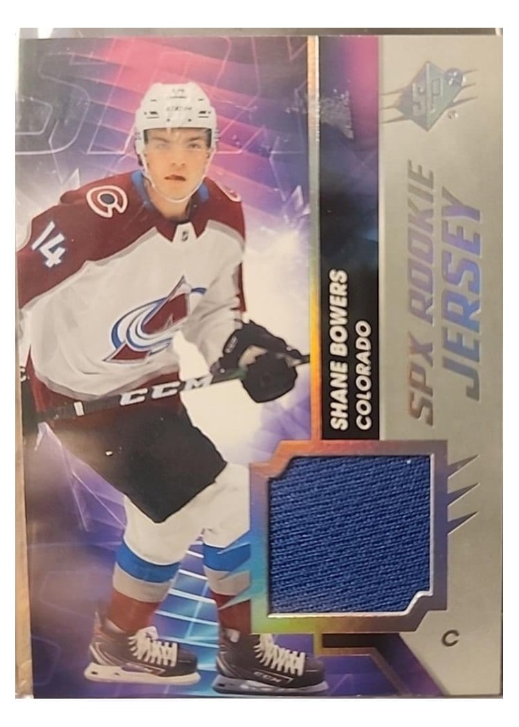 2020-21 SPx Rookie Jersey Shane Bowers #RJ-SB card