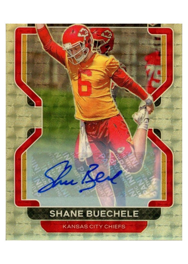 2021 Panini Prizm Base Set Shane Buechele #396 card