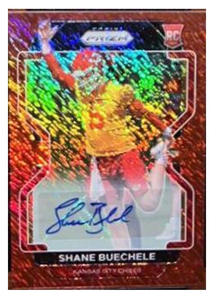 2021 Panini Prizm Base Set Shane Buechele #396 card