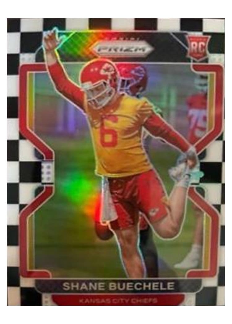 2021 Panini Prizm Base Set Shane Buechele #396 card