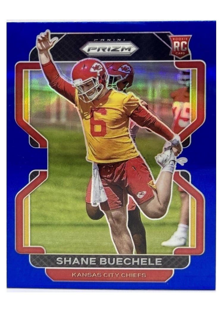 2021 Panini Prizm Base Set Shane Buechele #396 card