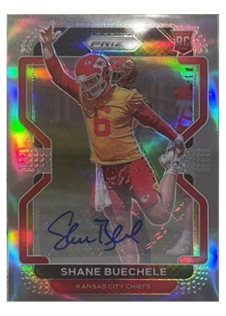 2021 Panini Prizm Base Set Shane Buechele #396 card