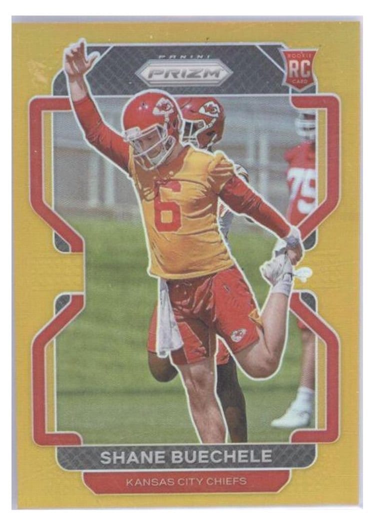 2021 Panini Prizm Base Set Shane Buechele #396 card