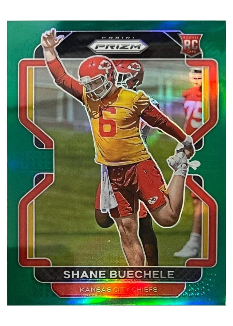 2021 Panini Prizm Base Set Shane Buechele #396 card