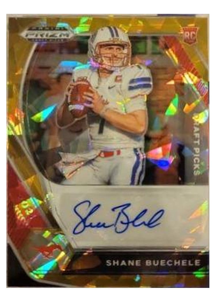 2021 Panini Prizm Base Set Shane Buechele #396 card