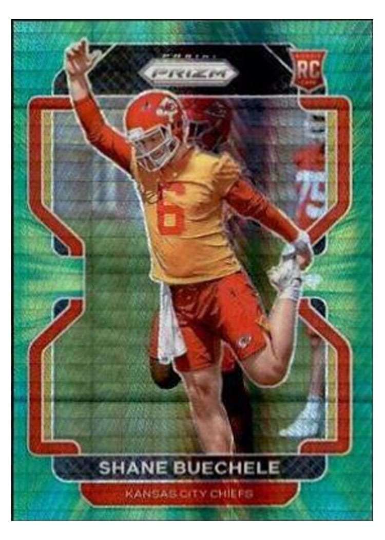 2021 Panini Prizm Base Set Shane Buechele #396 card