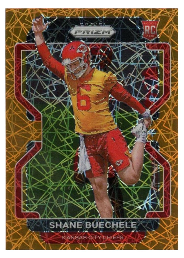 2021 Panini Prizm Base Set Shane Buechele #396 card