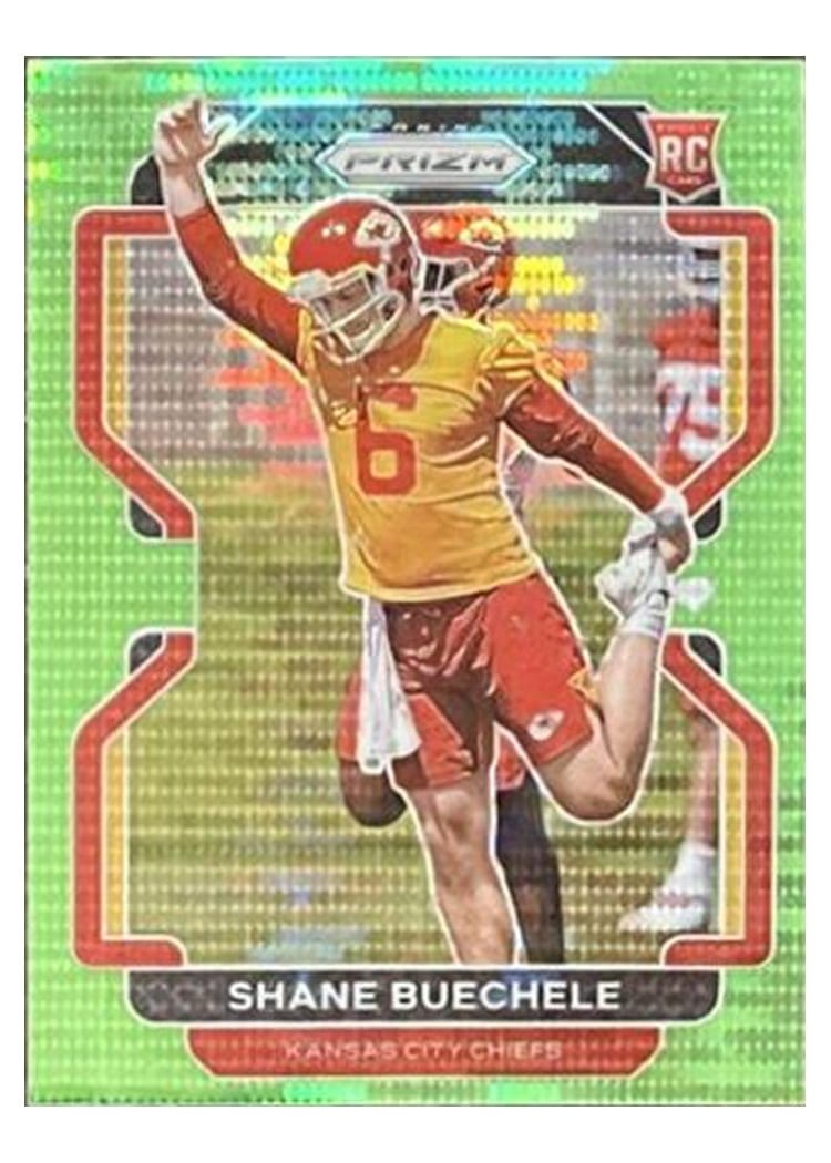 2021 Panini Prizm Base Set Shane Buechele #396 card