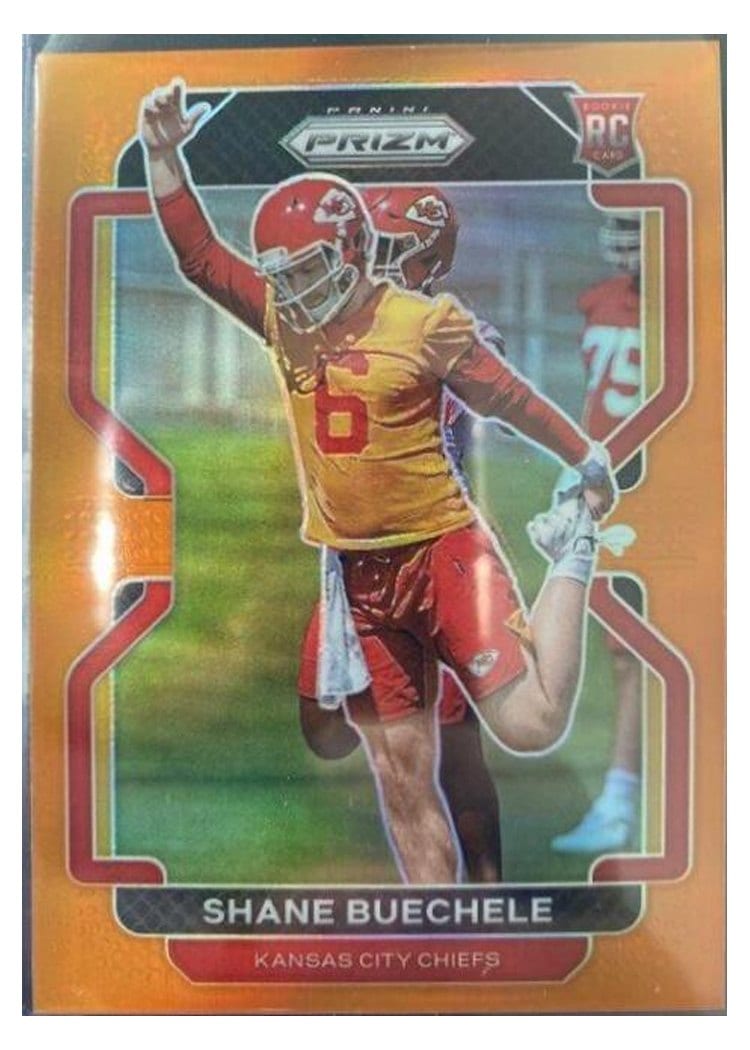 2021 Panini Prizm Base Set Shane Buechele #396 card