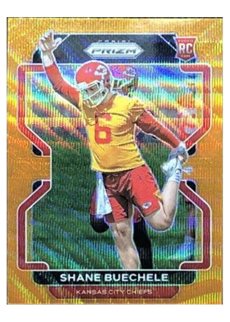 2021 Panini Prizm Base Set Shane Buechele #396 card