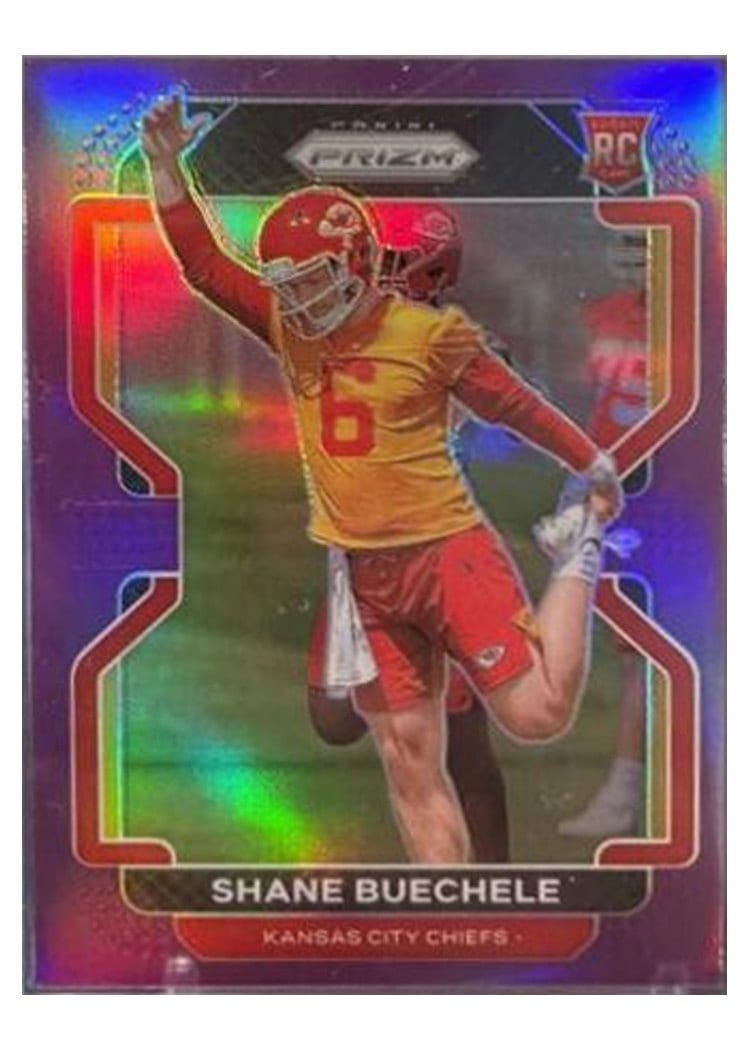 2021 Panini Prizm Base Set Shane Buechele #396 card