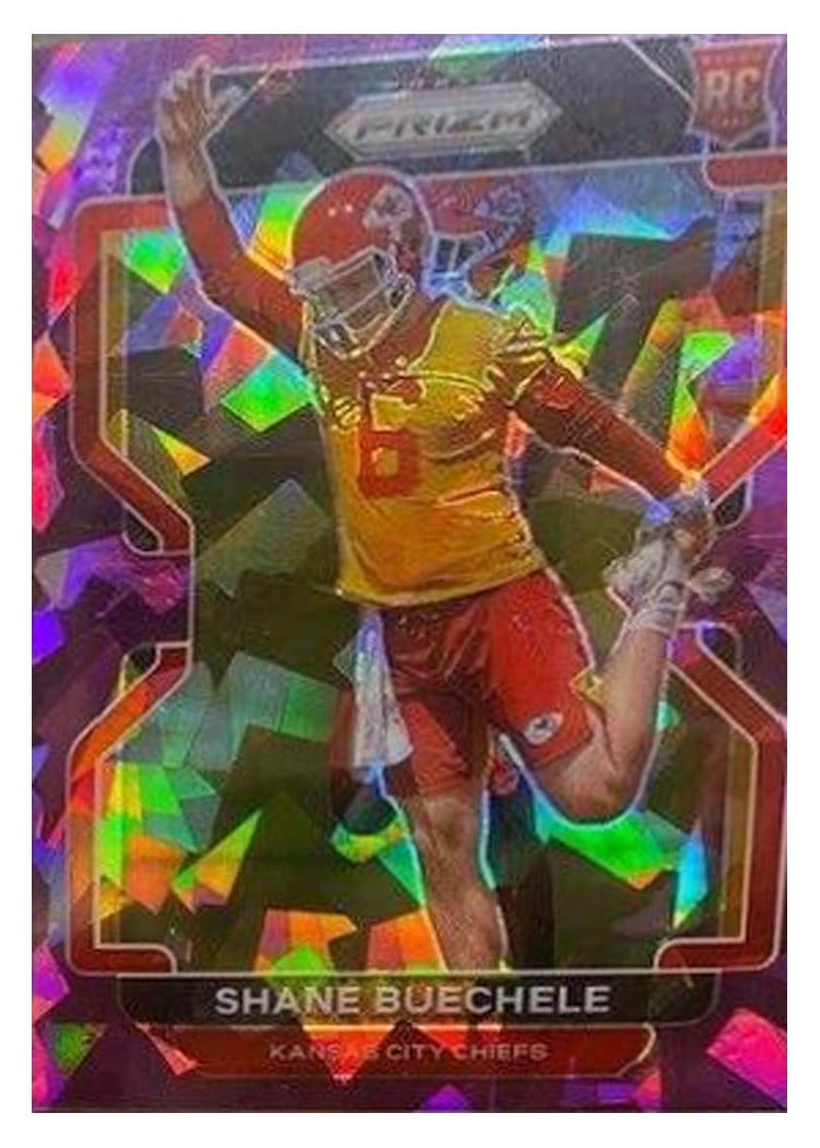 2021 Panini Prizm Base Set Shane Buechele #396 card