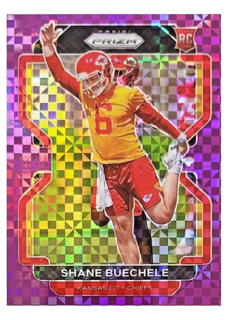 2021 Panini Prizm Base Set Shane Buechele #396 card