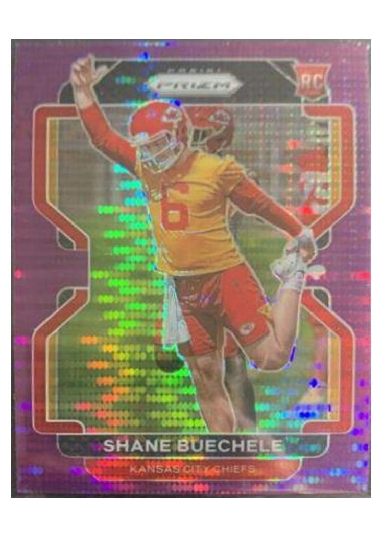 2021 Panini Prizm Base Set Shane Buechele #396 card