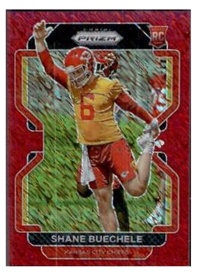 2021 Panini Prizm Base Set Shane Buechele #396 card