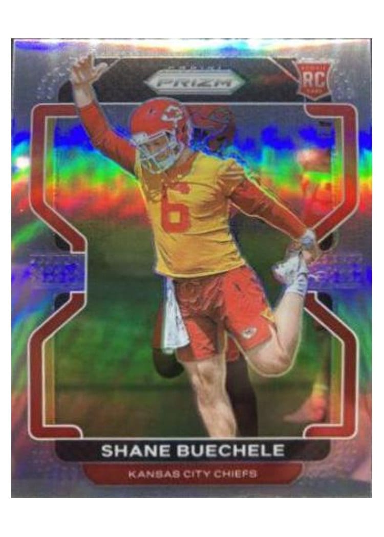 2021 Panini Prizm Base Set Shane Buechele #396 card