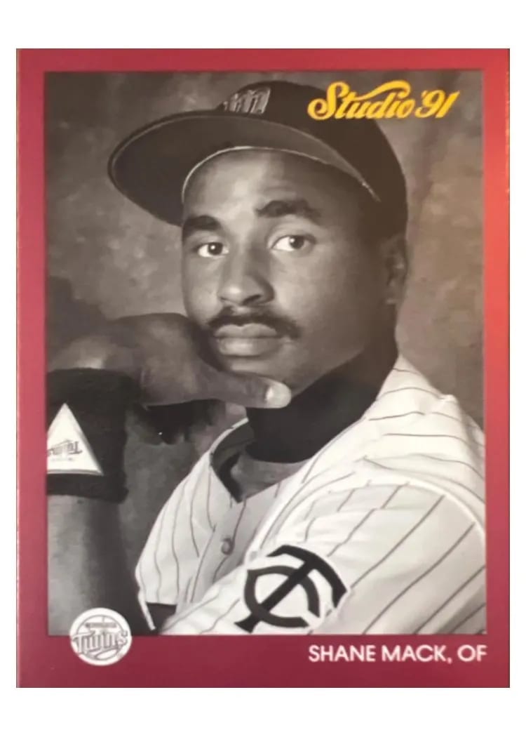 1991 Studio Shane Mack #88 card