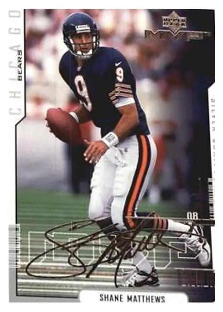 2000 Upper Deck MVP Shane Matthews #31 card