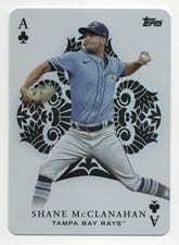 2023 Topps All Aces Autographs Shane McClanahan #AA-12 card