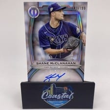 2025 Topps Tribute Autographs Shane McClanahan #TA-SM card