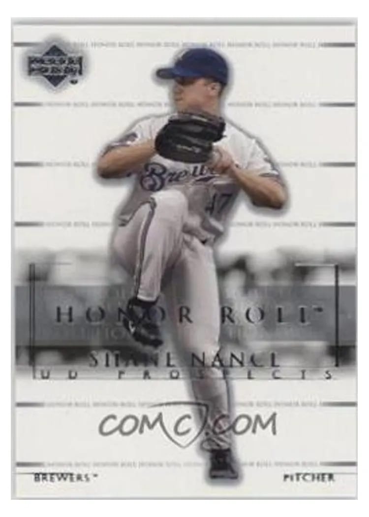 2002 Upper Deck Honor Roll Shane Nance #161 card