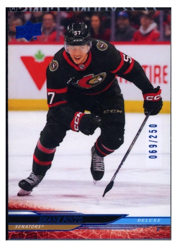 2024-25 Upper Deck Base Set Shane Pinto #370 card