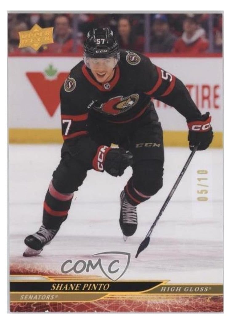 2024-25 Upper Deck Base Set Shane Pinto #370 card