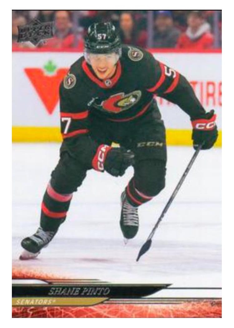 2024-25 Upper Deck Base Set Shane Pinto #370 card