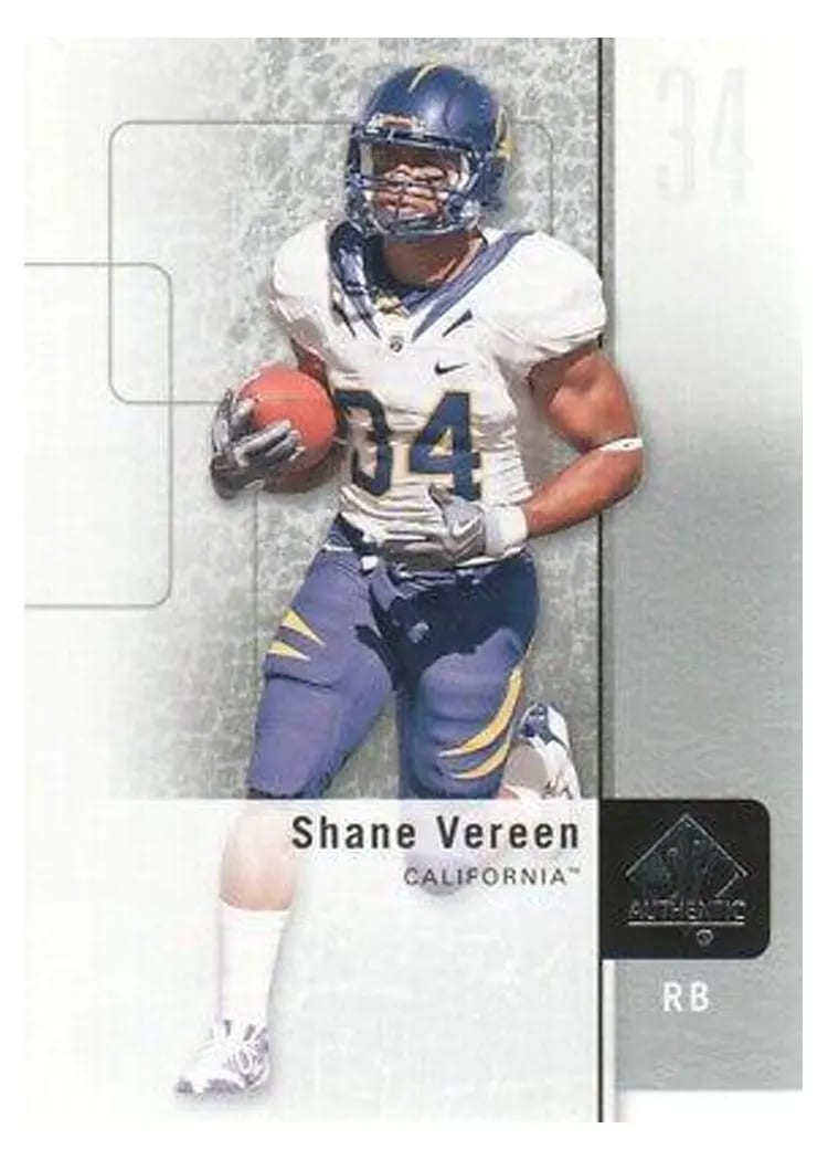 2011 SP Authentic Shane Vereen #86 card