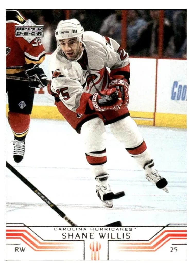 2001 Upper Deck Shane Willis #33 card