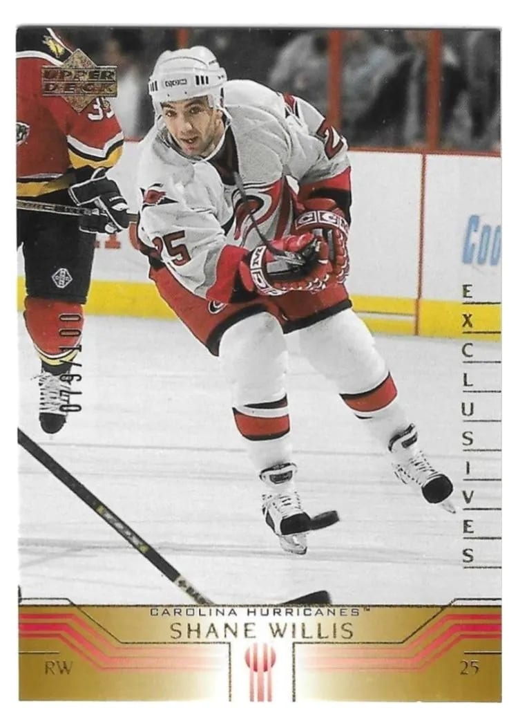 2001 Upper Deck Shane Willis #33 card