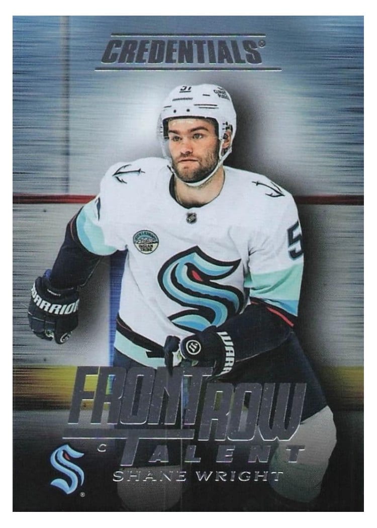 2025-26 Upper Deck Credentials Front Row Talent Shane Wright #FRT-8 card