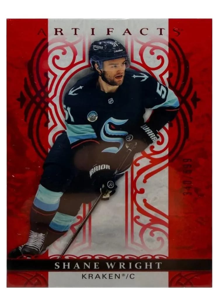 2026 Upper Deck Artifacts Shane Wright #7 card