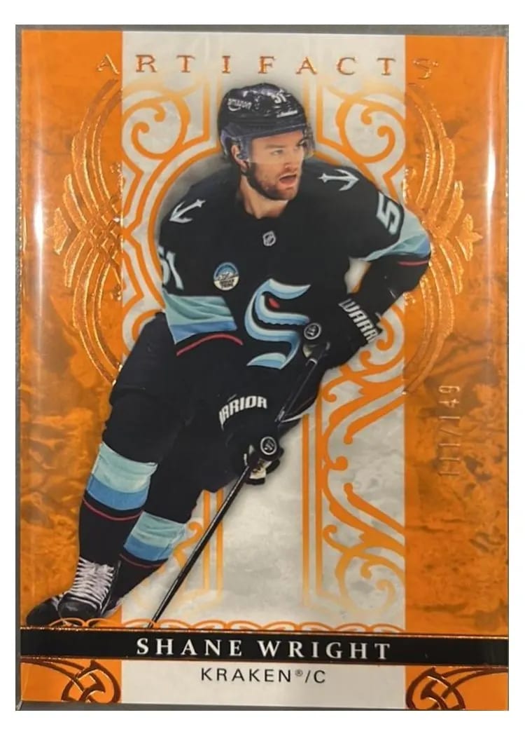 2026 Upper Deck Artifacts Shane Wright #7 card