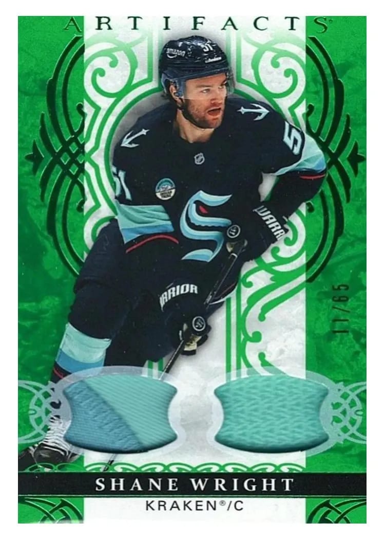 2026 Upper Deck Artifacts Shane Wright #7 card