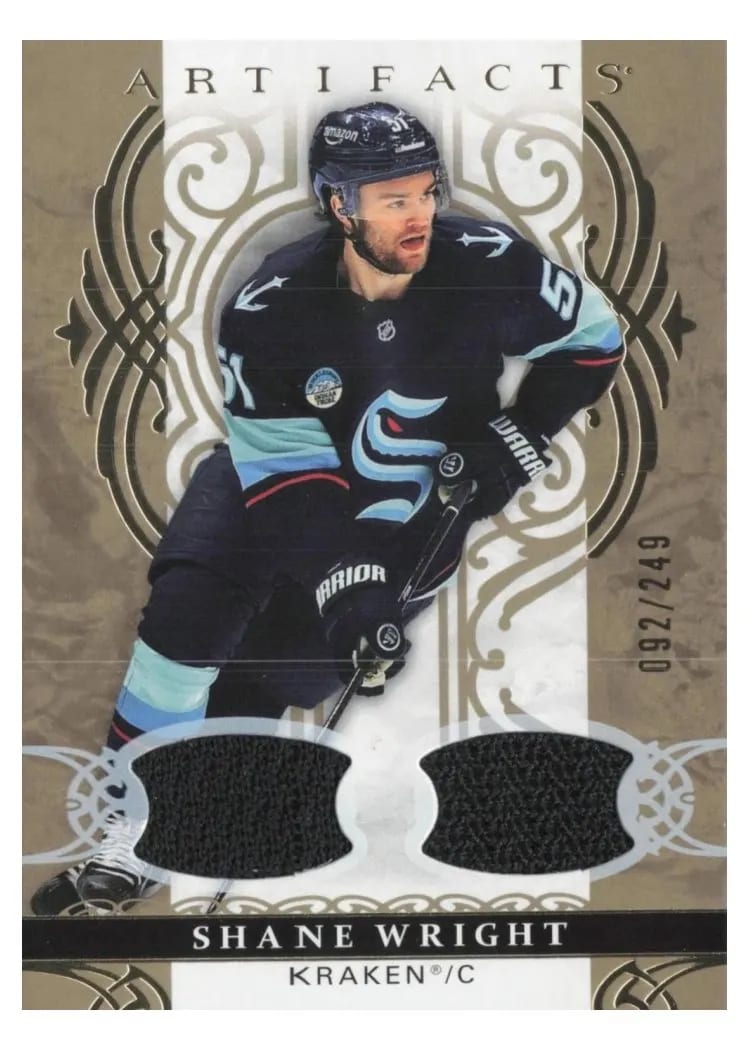 2026 Upper Deck Artifacts Shane Wright #7 card