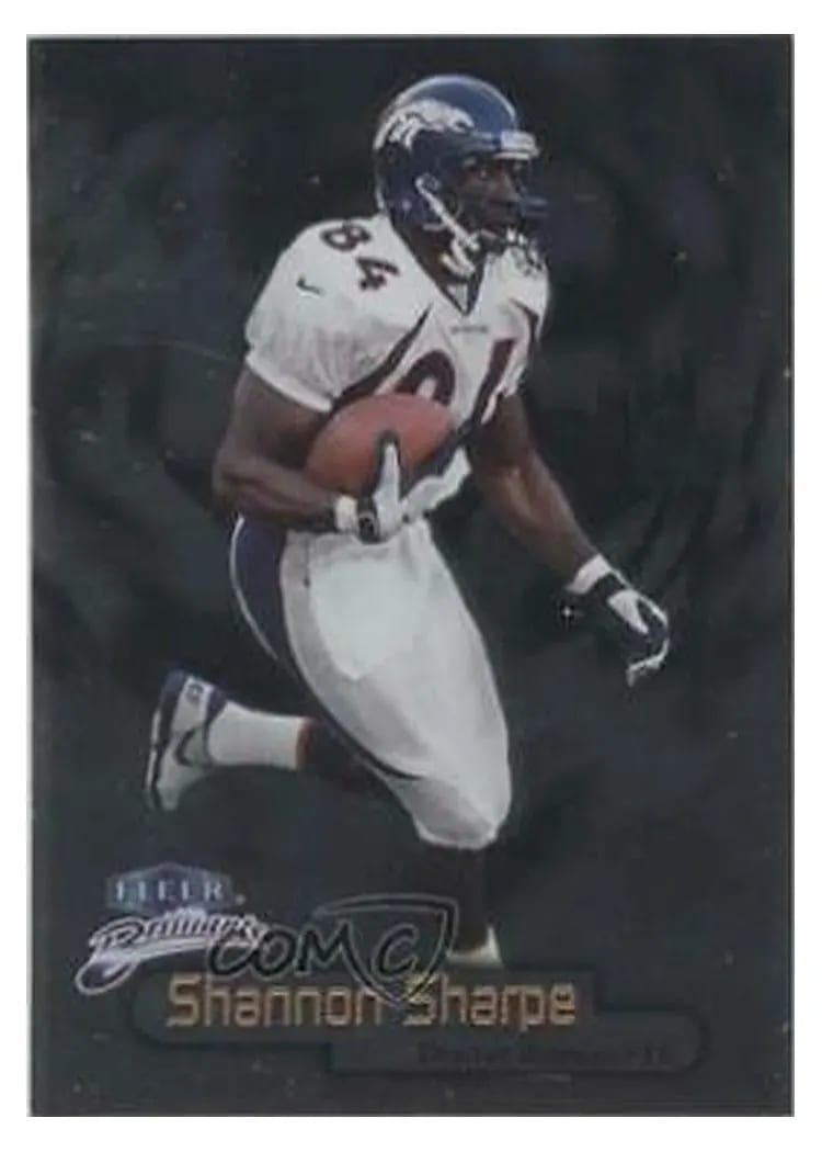 1998 Fleer Brilliants Shannon Sharpe #37 card